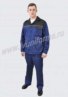 Костюм рабочий мужской арт. Р-02-37-ГР