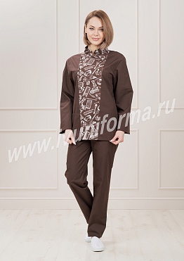 Куртка повара женская арт. ПВ-01-08-ТС