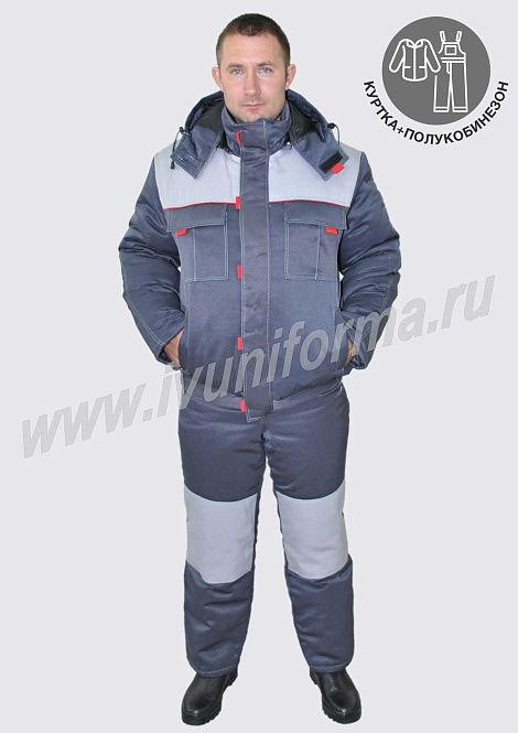 Костюм рабочий мужской арт. Р-02-43-ГР