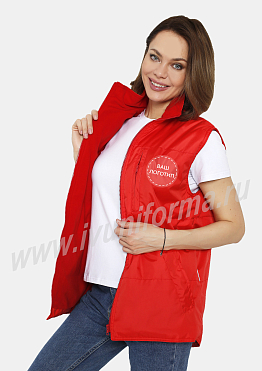 Жилет утепленный женский (промо) арт. Р-06-112-ДЮС